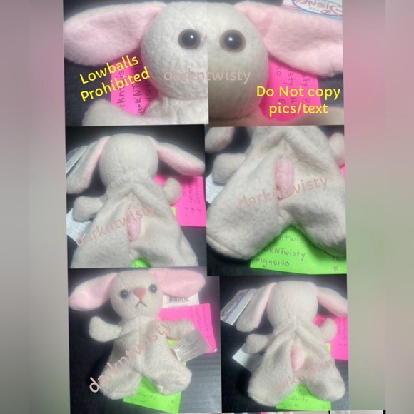 BNWT VINTAGE DISNEY CUPPY BUNNY FROM MOVIE PARENT TRAP 1998 - Picture 3 of 13